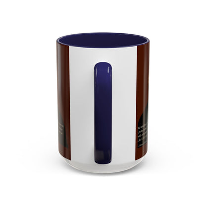 We hold these truths to be self-evident Brown Accent Mug by theGreenDragonTavern.shop