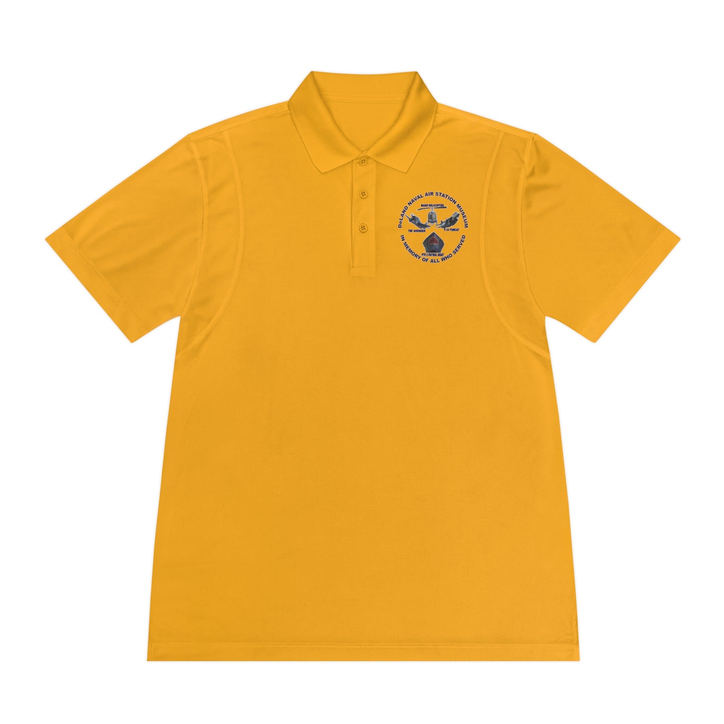 DNASM Student Art 2-Sided Sport Polo Shirt by theGreenDragonTavern.shop