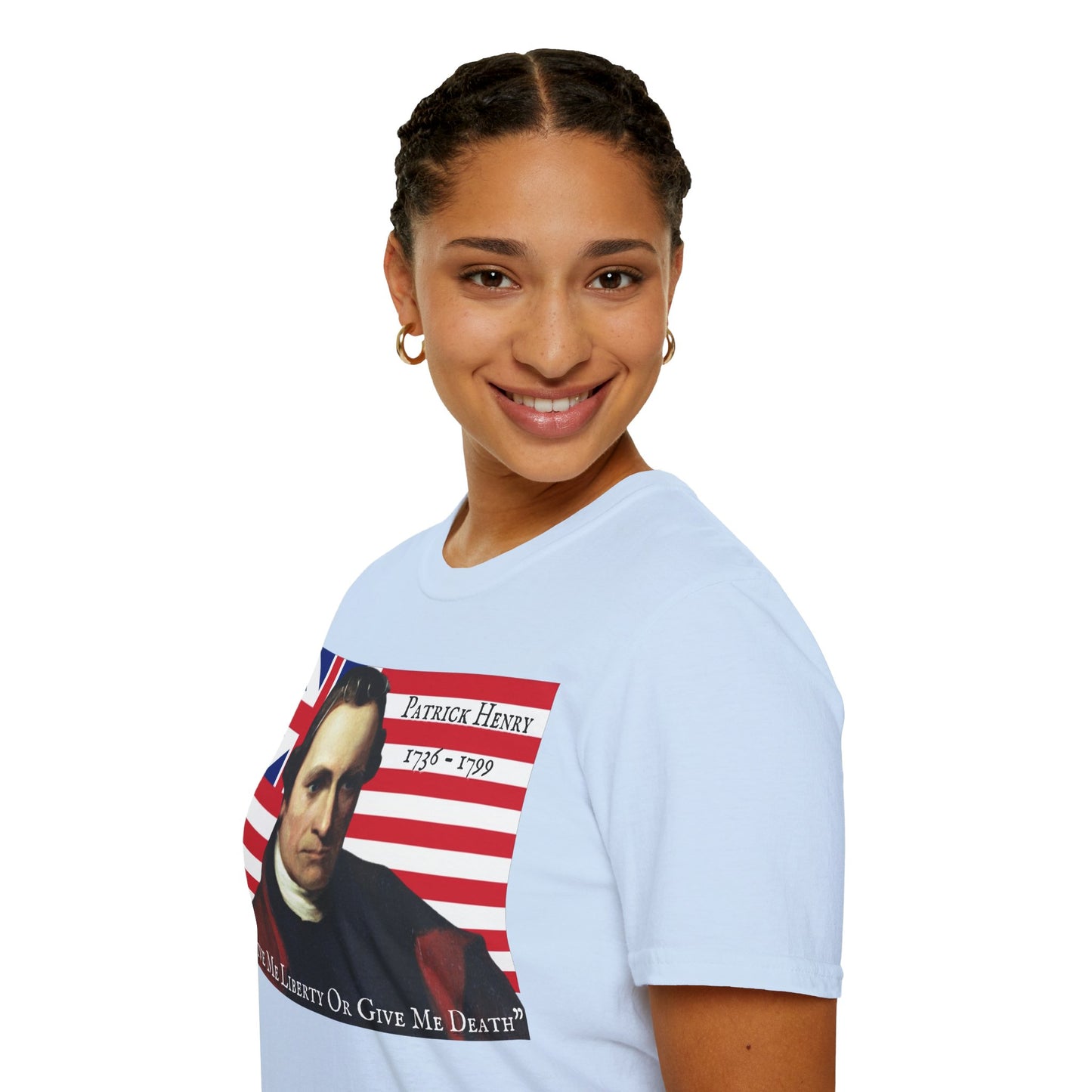 Patrick Henry Light colors Unisex T-Shirt by theGreenDragonTavern.shop