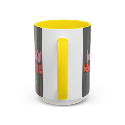 I Am Woman Watch Me Vote Grey Accent Mug by theGreenDragonTavern.shop