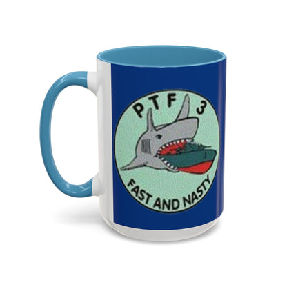DNASM PTF-3 Blue Accent Mug by theGreenDragonTavern.shop