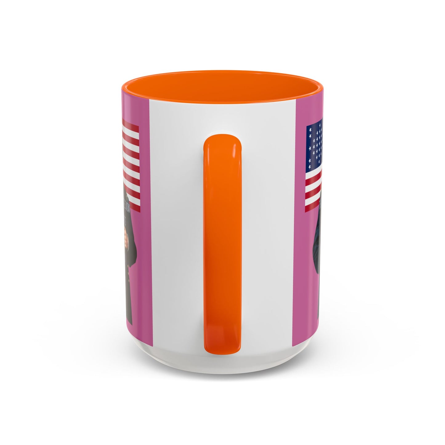 "Traitors and Patriots" Ulysses Grant Pink Accent Mug by theGreenDragonTavern.shop