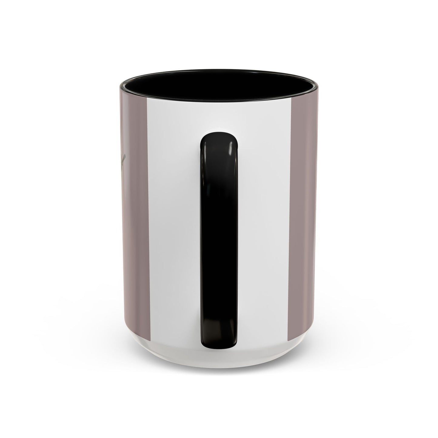 Hula Girl Packin' Heat Grey Accent Mug by theGreenDragonTavern.shop