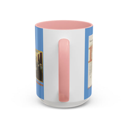 Declaration of Independence Light Blue Accent Mug by theGreenDragonTavern.shop
