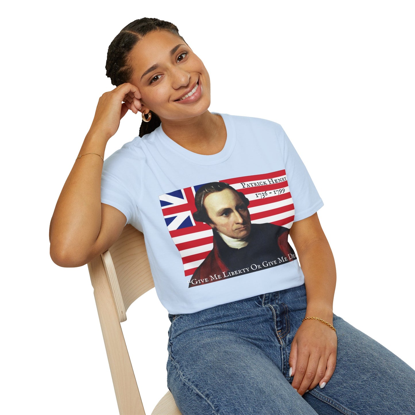 Patrick Henry LTcolors Unisex T-Shirt by theGreenDragonTavern.shop