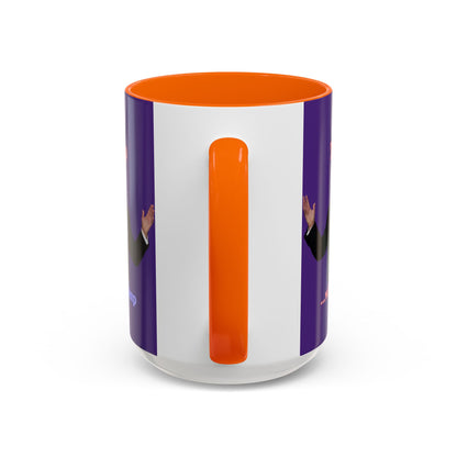 Trump...will be Trump Dark Purple Accent Mug by theGreenDragonTavern.shop