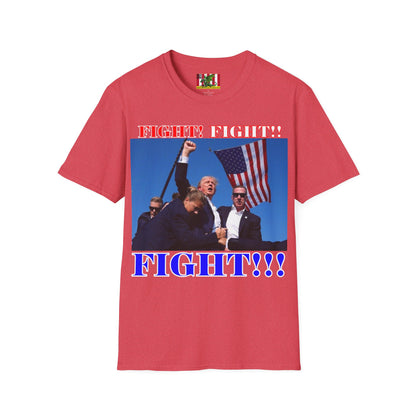 FIGHT! FIGHT!! FIGHT!!! Light colors Unisex T-Shirt by theGreenDragonTavern.shop