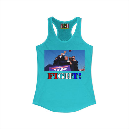 Fight! Women's Racerback Tank Top by theGreenDragonTavern.shop