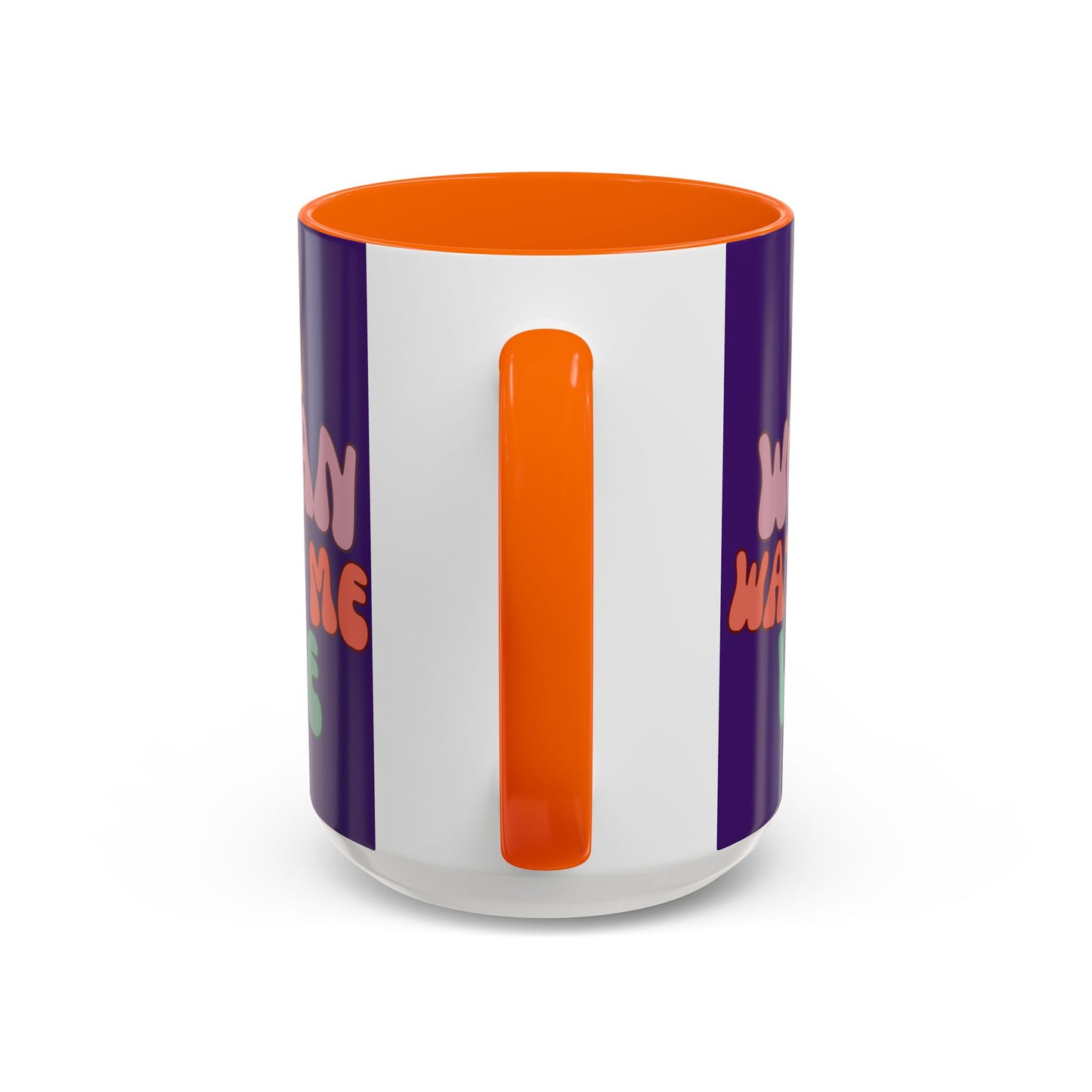 I Am Woman Watch Me Vote Dark Purple Accent Mug by theGreenDragonTavern.shop
