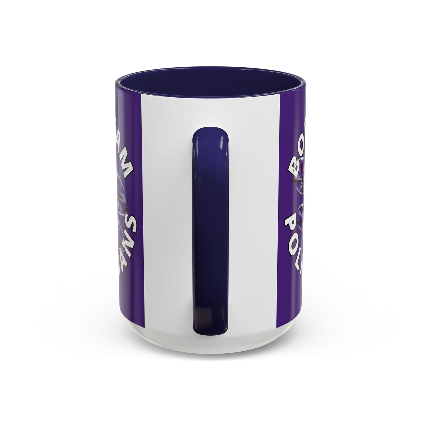 Bodycam the Politicians Drone Dark Purple Accent Mug by theGreenDragonTavern.shop