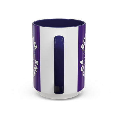 Bodycam the Politicians Drone Dark Purple Accent Mug by theGreenDragonTavern.shop