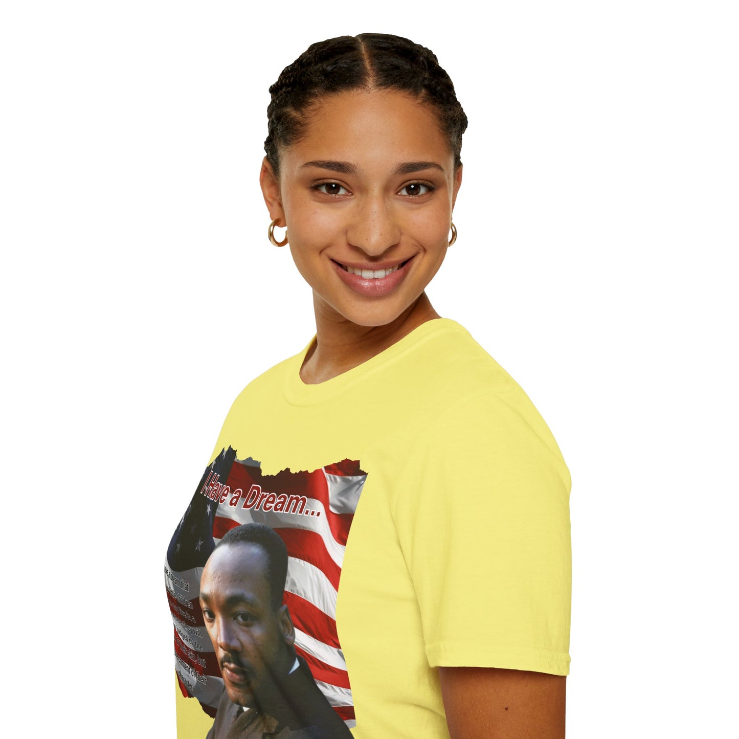 "I Have a Dream" MLKJr Light colors Unisex T-Shirt by theGreenDragonTavern.shop