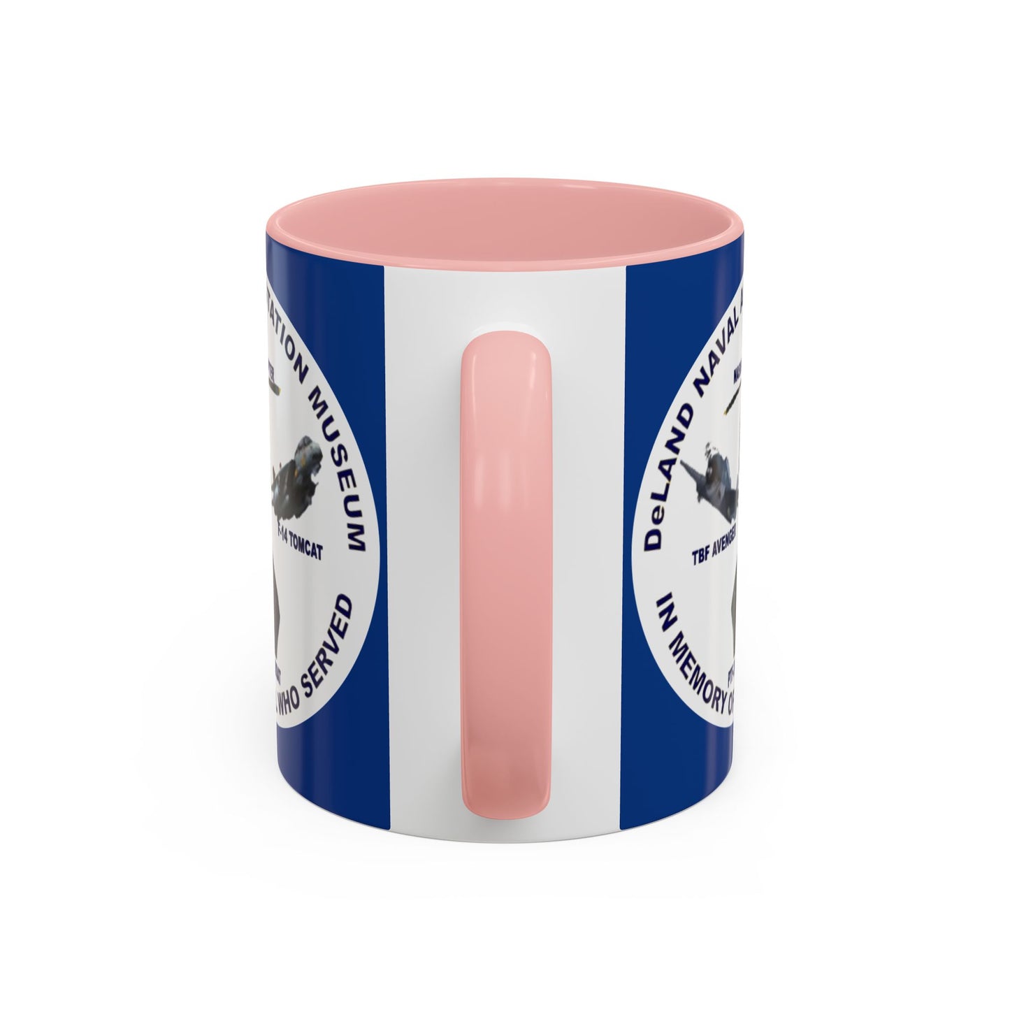 DNASM Student Art Blue Accent Mug by theGreenDragonTavern.shop