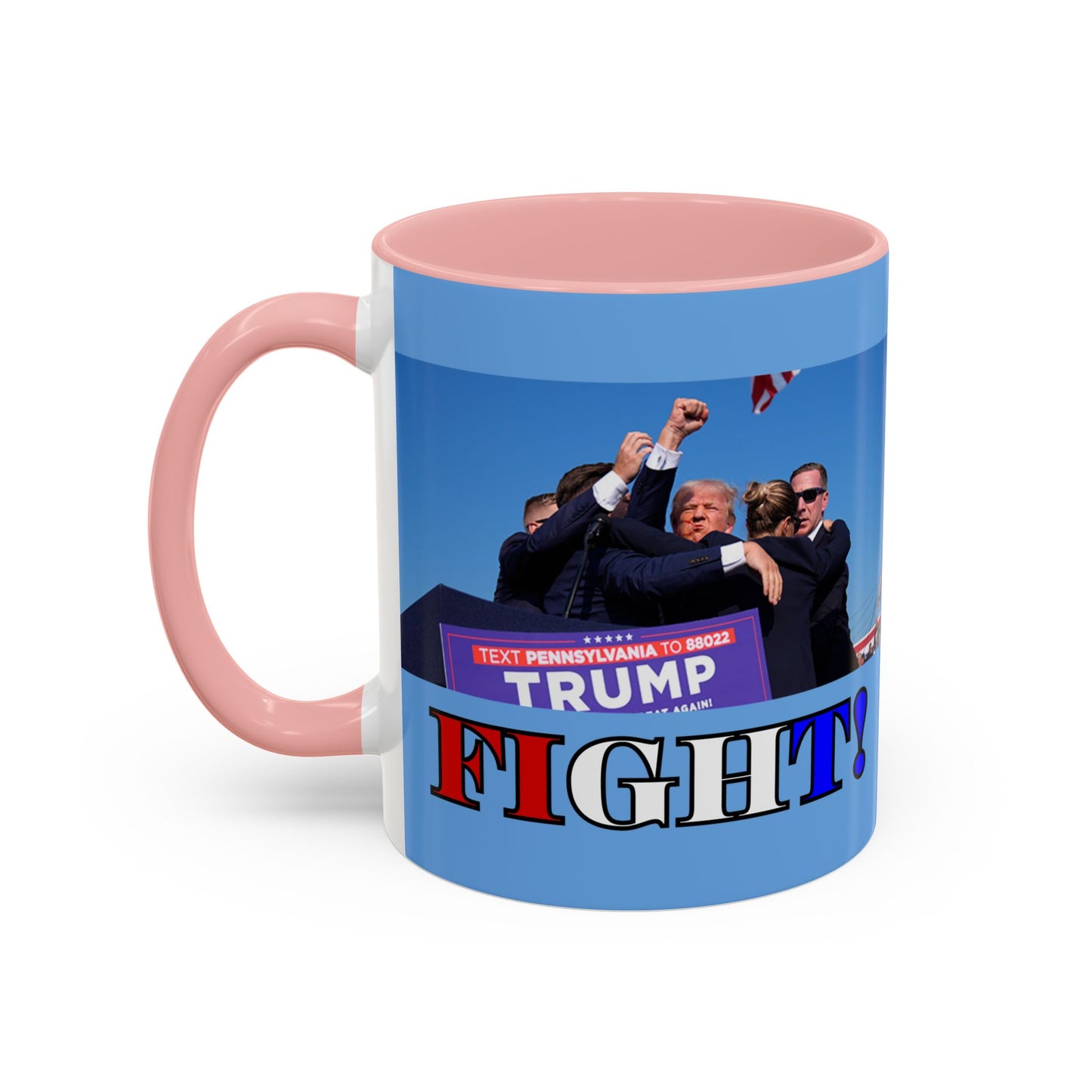 Fight! Accent Mug by theGreenDragonTavern.shop