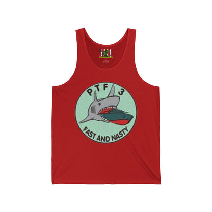 DNASM PTF-3 Unisex Jersey Tank Top by theGreenDragonTavern.shop
