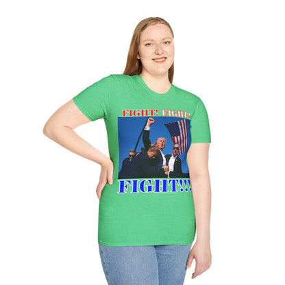 FIGHT! FIGHT!! FIGHT!!! Dark colors Unisex T-Shirt by theGreenDragonTavern.shop
