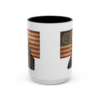Washington's Earnest Prayer White Accent Mug by theGreenDragonTavern.shop