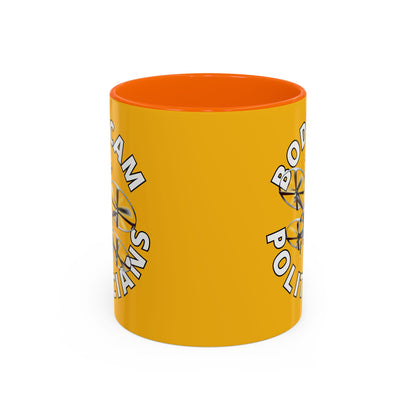 Bodycam the Politicians Drone Yellow Accent Mug by theGreenDragonTavern.shop
