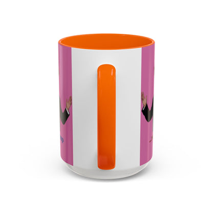 Trump...will be Trump Pink Accent Mug by theGreenDragonTavern.shop