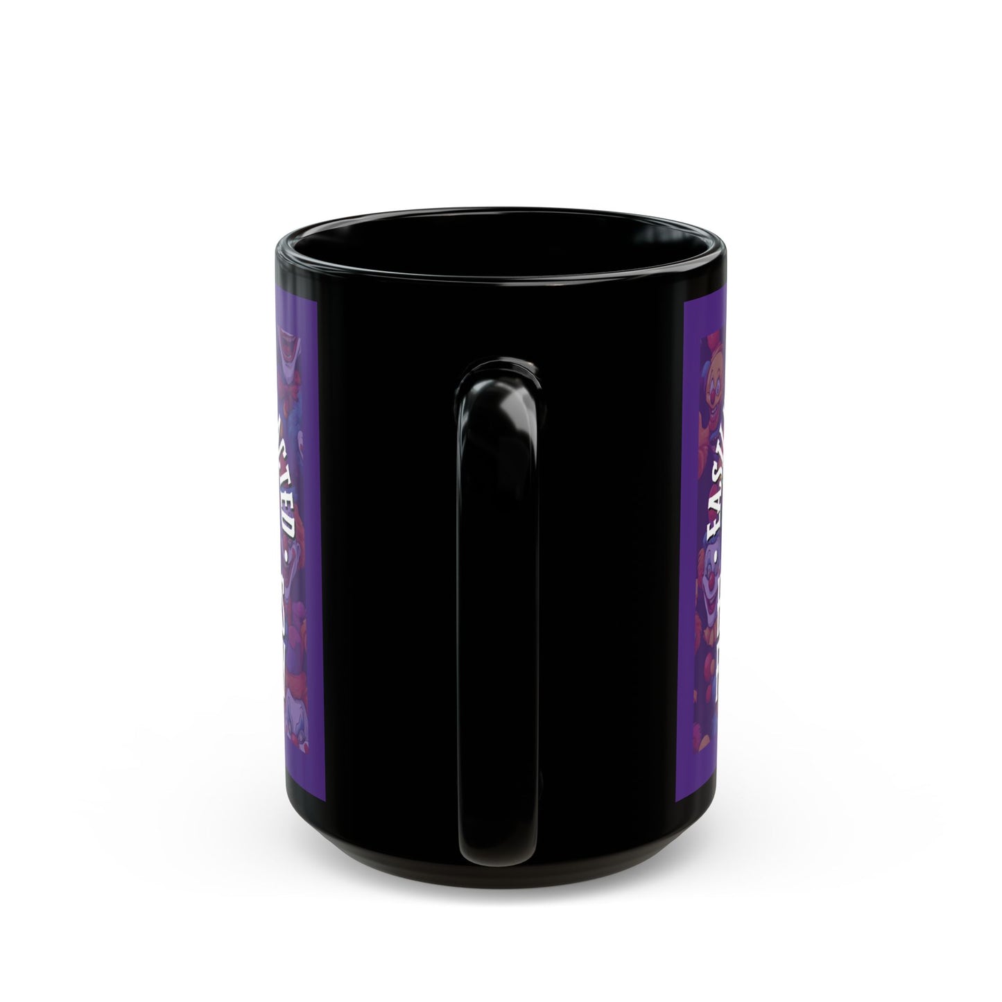 Easily Distracted by Heinous Fuckery Little Jinx Dark Purple Mug by theGreenDragonTavern.shop