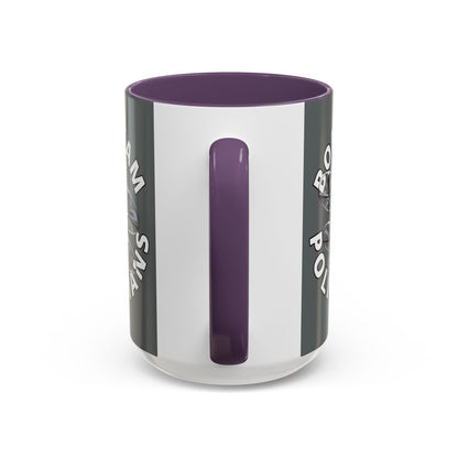 Bodycam the Politicians Drone Grey Accent Mug by theGreenDragonTavern.shop