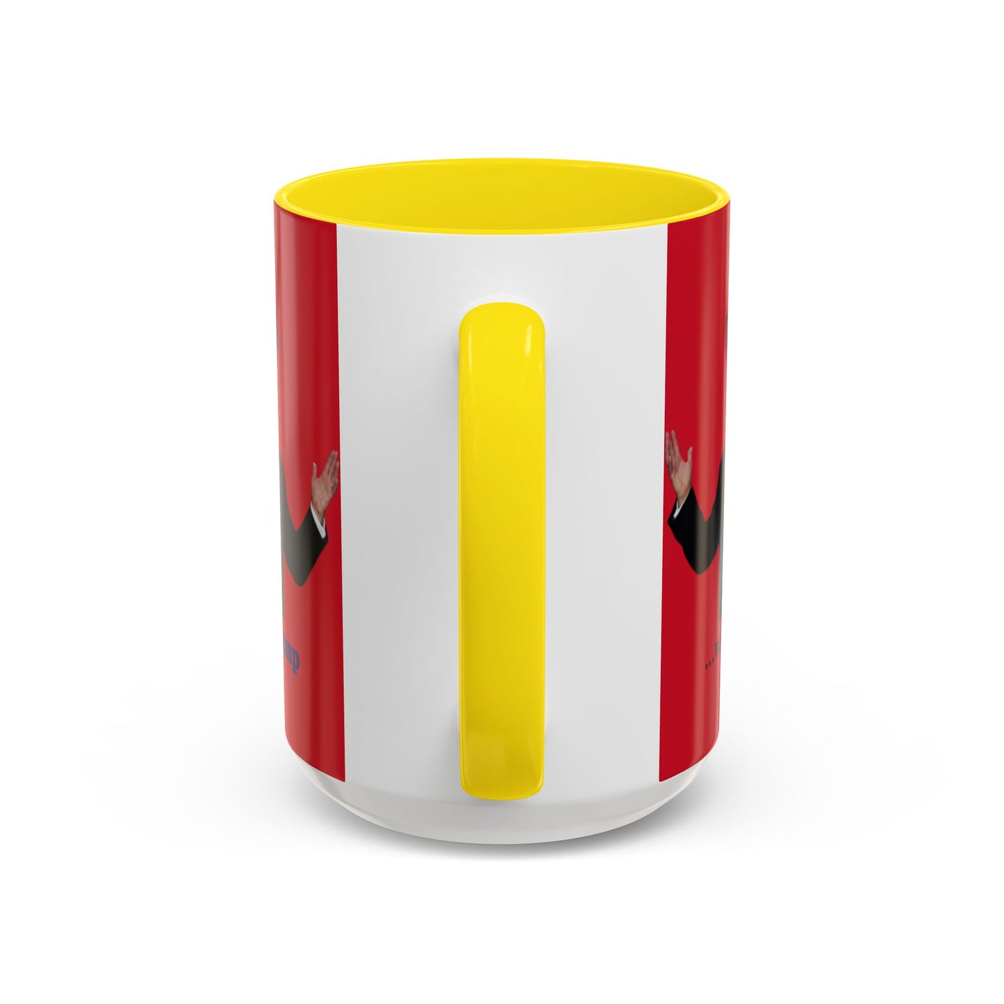 Trump...will be Trump Red Accent Mug by theGreenDragonTavern.shop