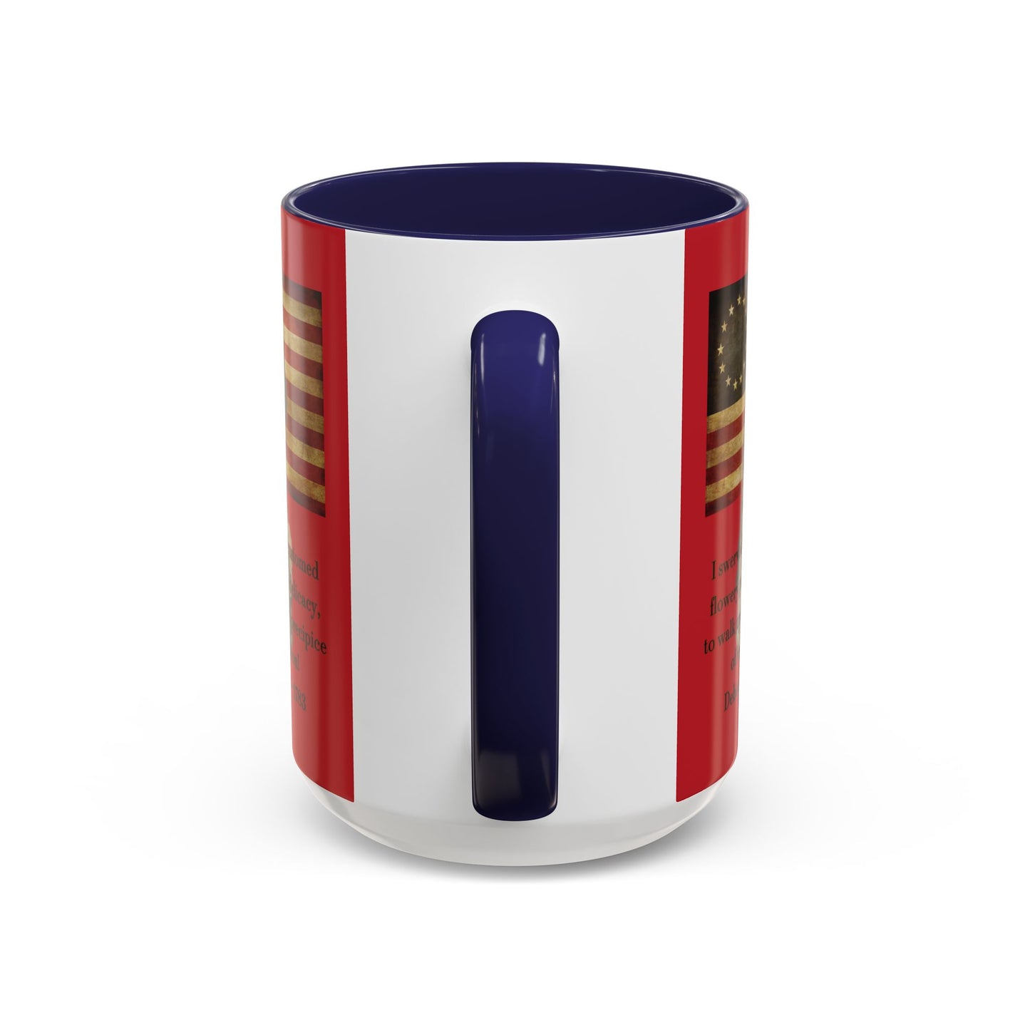 Deborah Sampson, America's Mulan Red Accent Mug by theGreenDragonTavern.shop