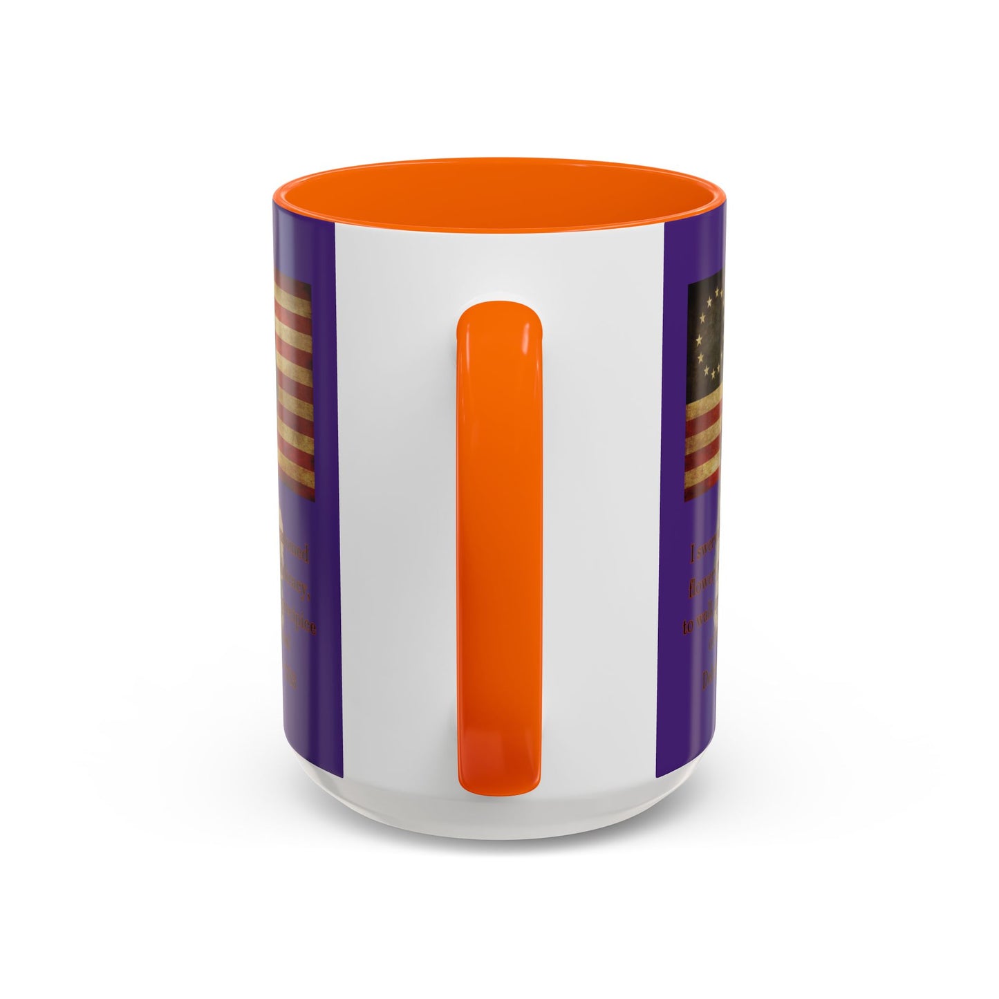Deborah Sampson, America's Mulan Dark Purple Accent Mug by theGreenDragonTavern.shop