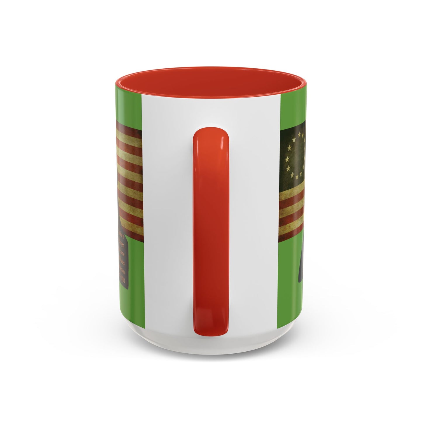 Washington's Earnest Prayer Green Accent Mug by theGreenDragonTavern.shop