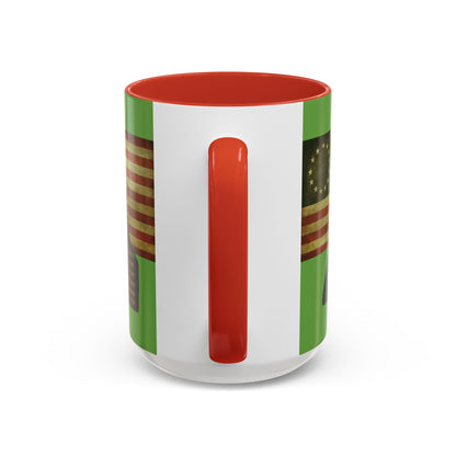 Washington's Earnest Prayer Green Accent Mug by theGreenDragonTavern.shop