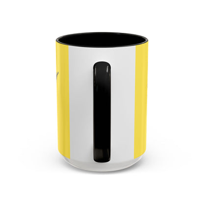 Hula Girl Packin' Heat Pineapple Accent Mug by theGreenDragonTavern.shop
