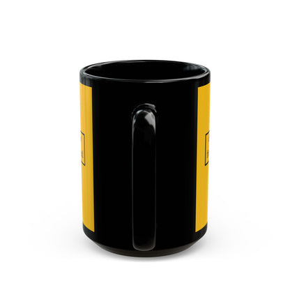 don't assume your freedoms are assured Black font Yellow Mug by theGreenDragonTavern.shop