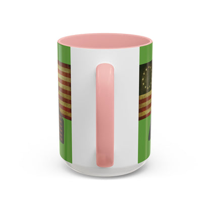 Washington's Earnest Prayer Green Accent Mug by theGreenDragonTavern.shop