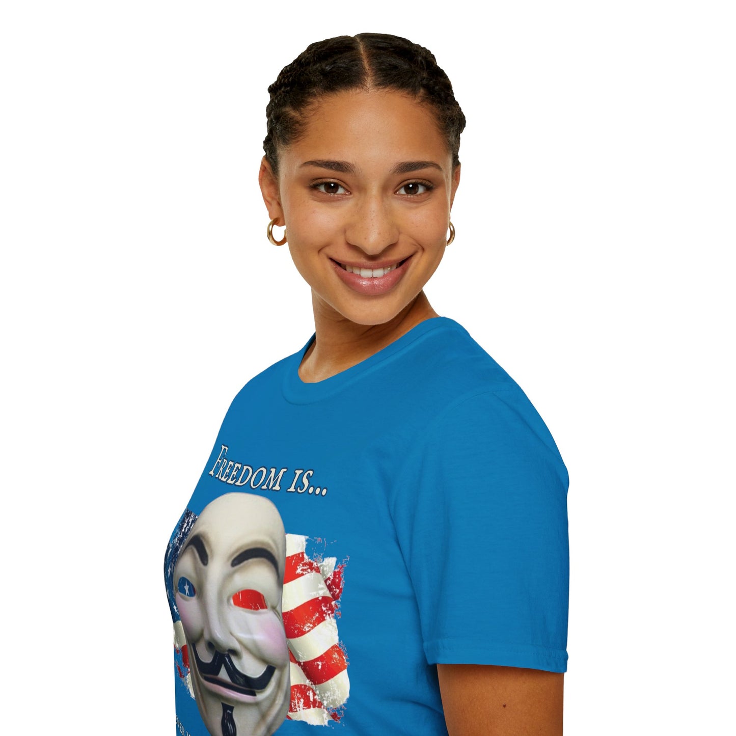 Ronald Reagan Freedom Vendetta Dark colors Unisex T-Shirt by theGreenDragonTavern.shop