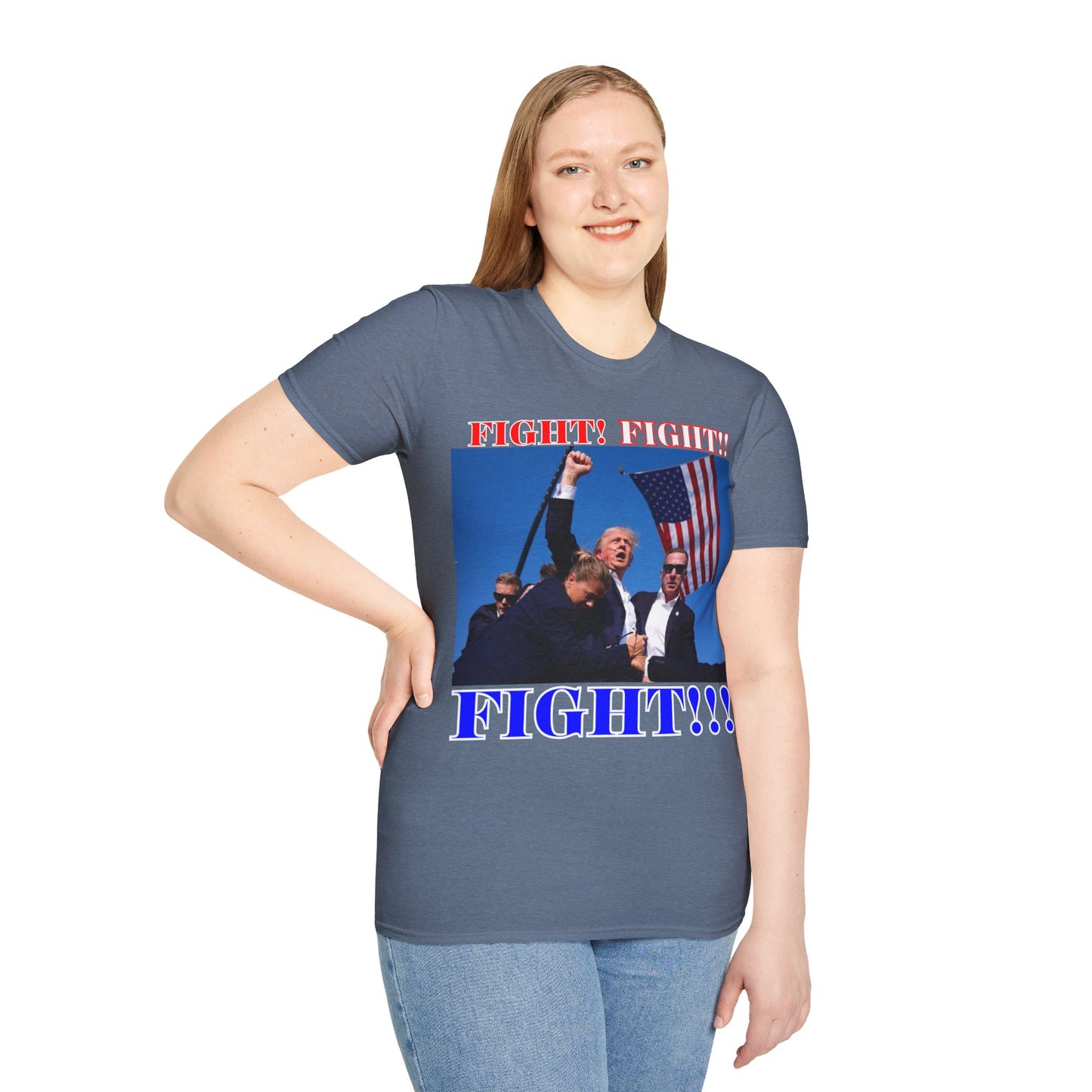 FIGHT! FIGHT!! FIGHT!!! Dark colors Unisex T-Shirt by theGreenDragonTavern.shop