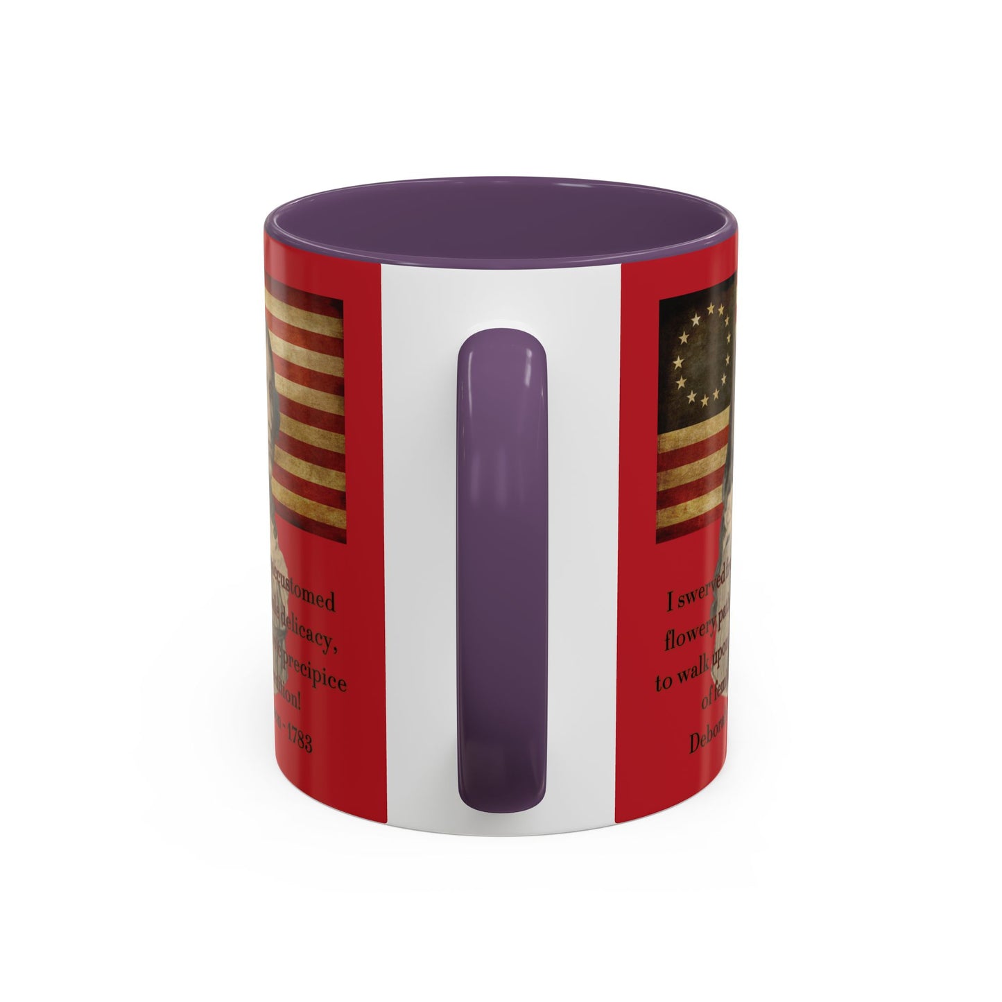Deborah Sampson, America's Mulan Red Accent Mug by theGreenDragonTavern.shop