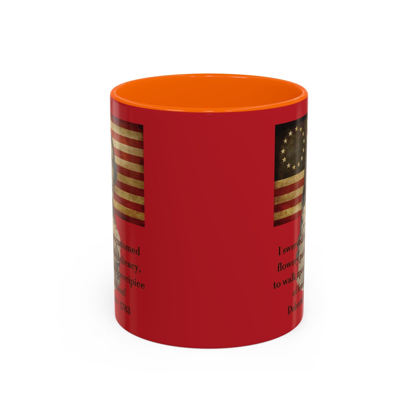 Deborah Sampson, America's Mulan Red Accent Mug by theGreenDragonTavern.shop