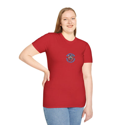 2-sided, Bodycam the Politicians Cameras Light colors Unisex T-Shirt by theGreenDragonTavern.shop