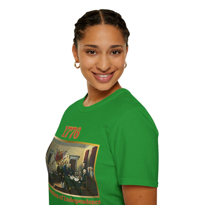 Declaration of Independence Dark colors Unisex T-Shirt by theGreenDragonTavern.shop