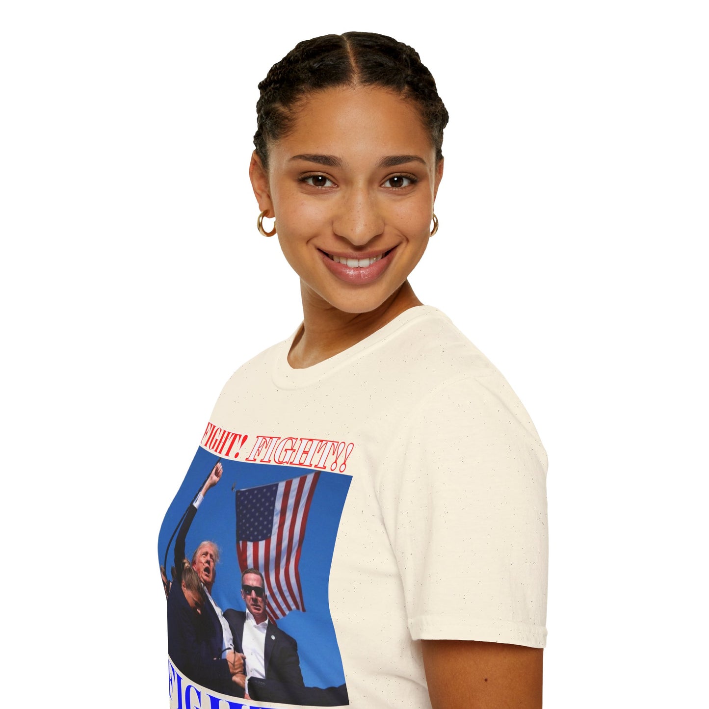 FIGHT! FIGHT!! FIGHT!!! Light colors Unisex T-Shirt by theGreenDragonTavern.shop