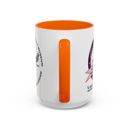 DNASM 2-sided, Founding & Student Art White Accent Mug by theGreenDragonTavern.shop