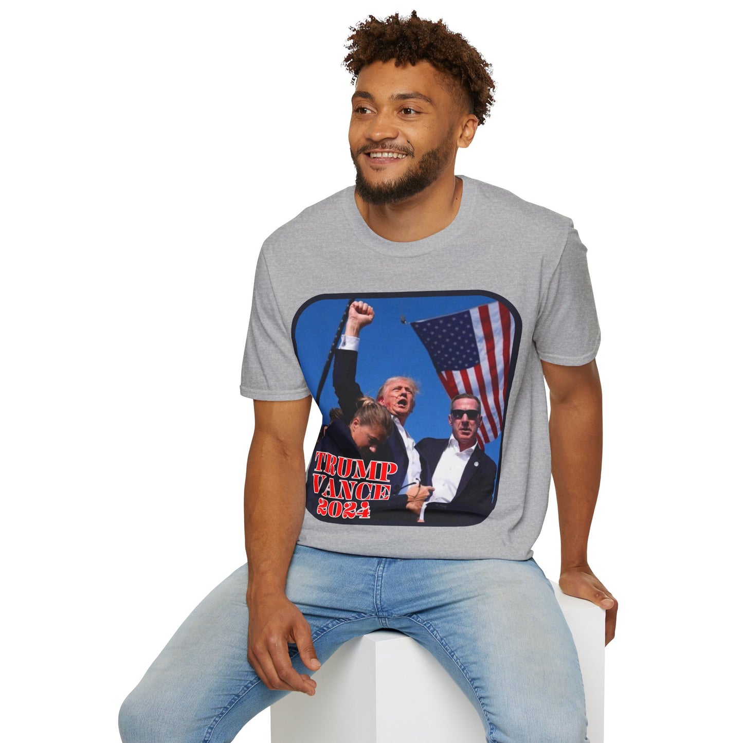 Trump and Vance 2024 LTcolors Unisex T-Shirt by theGreenDragonTavern.shop