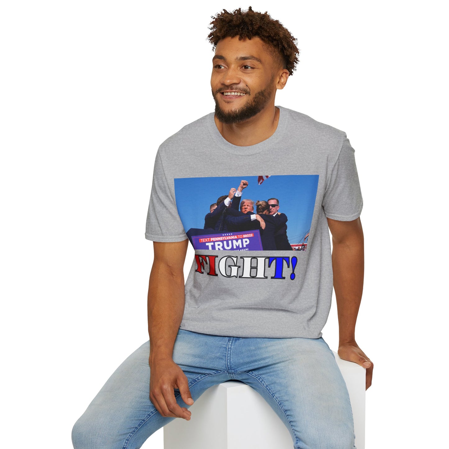 Fight! Light colors Unisex T-Shirt by theGreenDragonTavern.shop