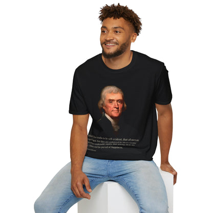 We hold these truths to be self-evident Dark colors Unisex T-Shirt by theGreenDragonTavern.shop