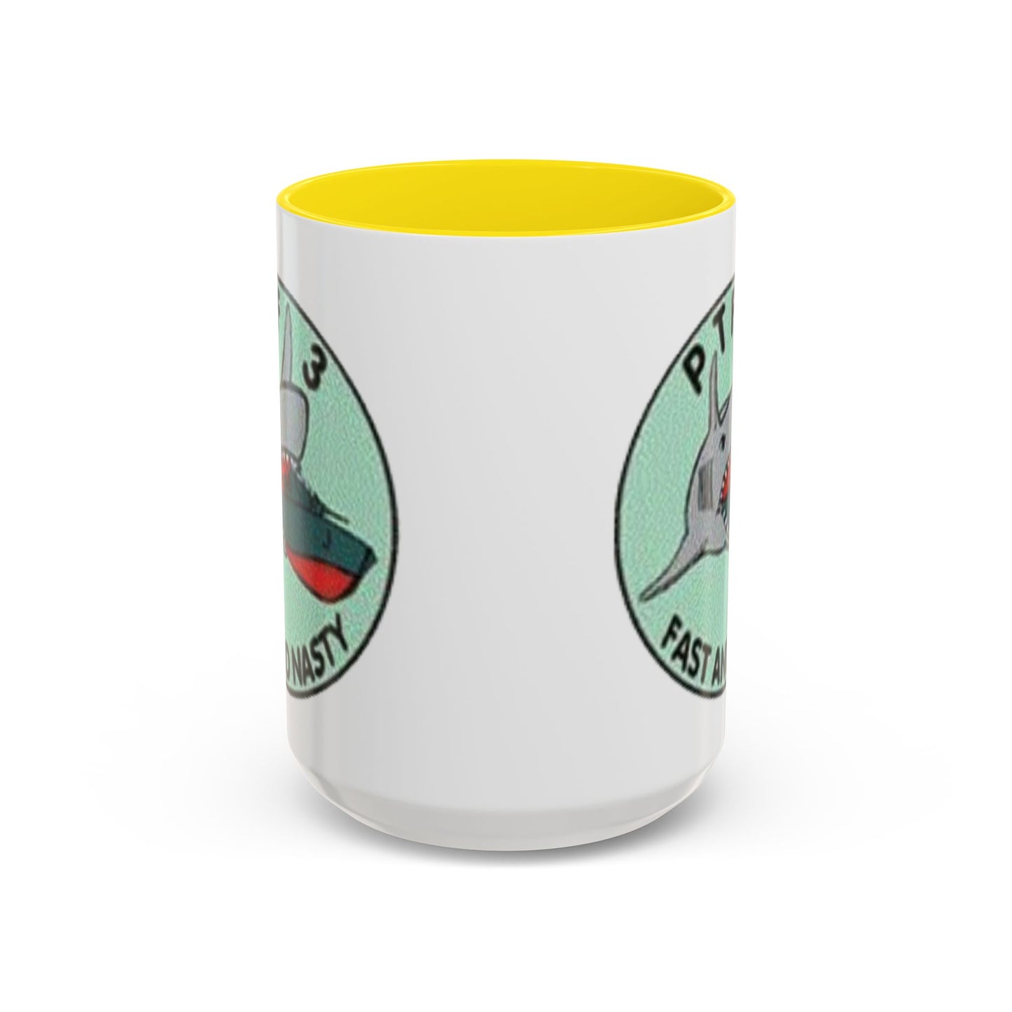 DNASM PTF-3 White Accent Mug by theGreenDragonTavern.shop