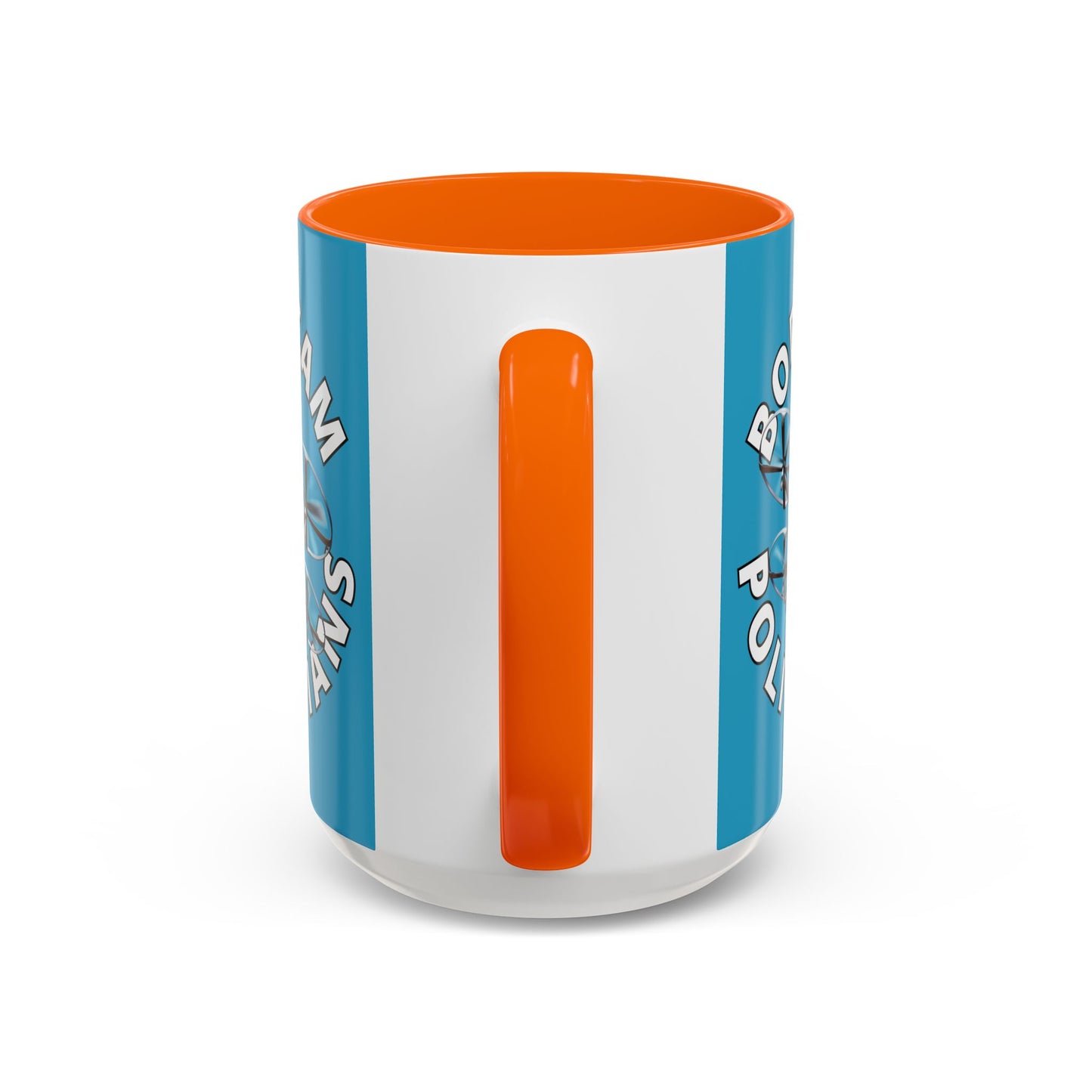 Bodycam the Politicians Drone Turquoise Accent Mug by theGreenDragonTavern.shop