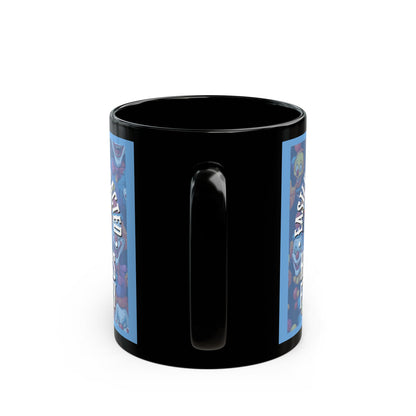 Easily Distracted by Heinous Fuckery Little Jinx Light Blue Mug by theGreenDragonTavern.shop
