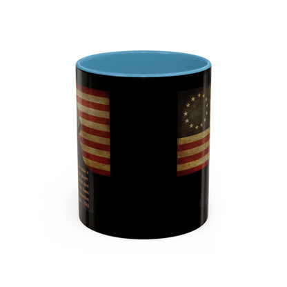 Washington's Earnest Prayer Black Accent Mug by theGreenDragonTavern.shop