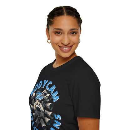 Bodycam the Politicians Cameras Dark colors Unisex T-Shirt by theGreenDragonTavern.shop