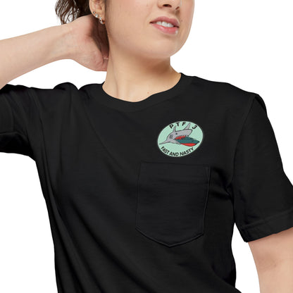 DNASM PTF-3 Unisex Pocket T-Shirt by theGreenDragonTavern.shop
